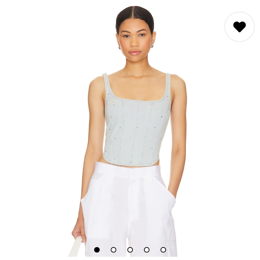 Superdown x Revolve Corset Top